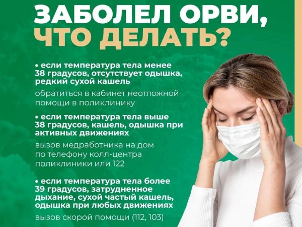 Как оказывается медицинская помощь в период подъёма заболеваемости ОРВИ и гриппом?