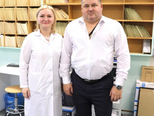 Новое оборудование Сокольской ЦРБ в действии
