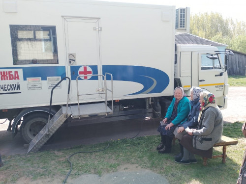 Мобильная поликлиника - медицинская помощь жителям села