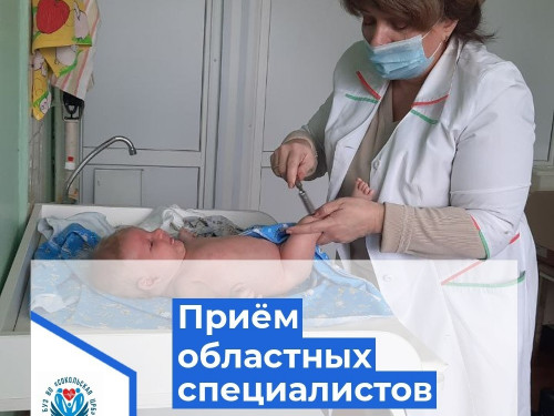 Приём областных специалистов будет проходить один раз в два месяца
