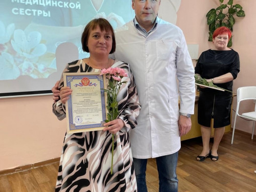 Фрагменты награждения в честь Дня медицинской сестры