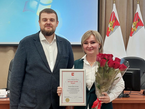 Главный врач Сокольской ЦРБ Мария Коверова отмечена Благодарственным письмом Губернатора