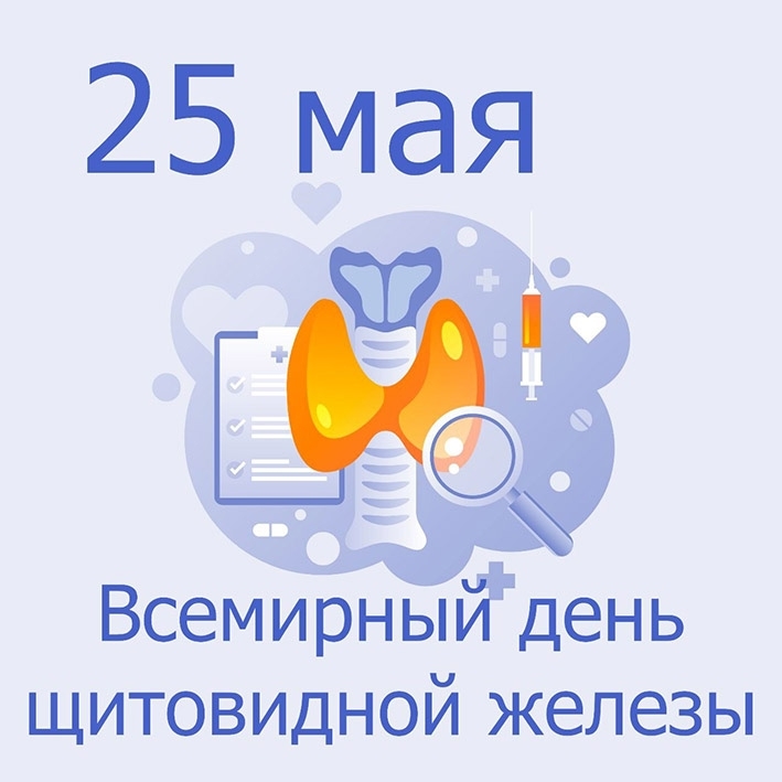 25 мая – Всемирный день щитовидной железы