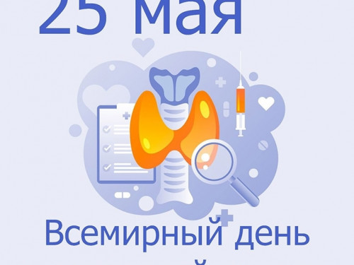 25 мая – Всемирный день щитовидной железы