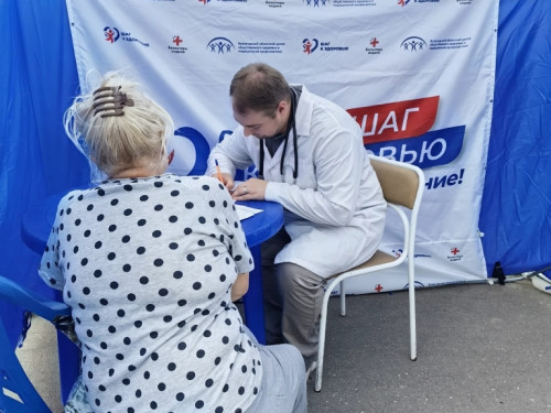 Акция "Шаг к здоровью" в Соколе