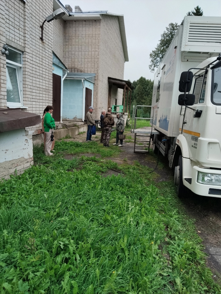27 исследований выполнили жителям Марковского благодаря выезду диагностического комплекса