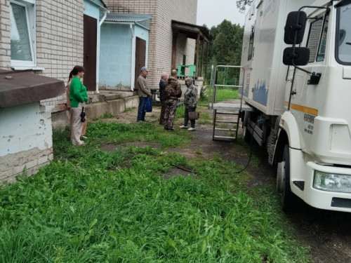 27 исследований выполнили жителям Марковского благодаря выезду диагностического комплекса