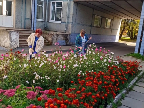 Коллектив Сокольской ЦРБ присоединился к общегородскому субботнику
