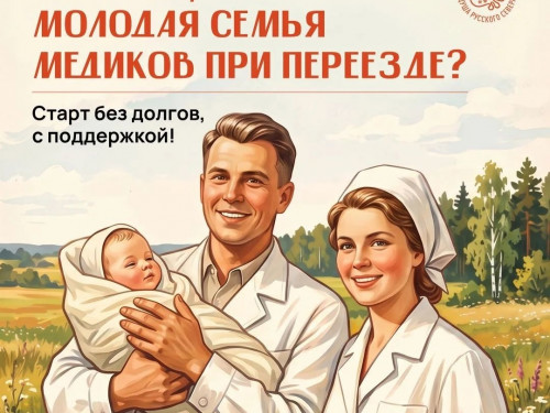 Что получает молодая семья медиков при переезде в Вологодскую область?