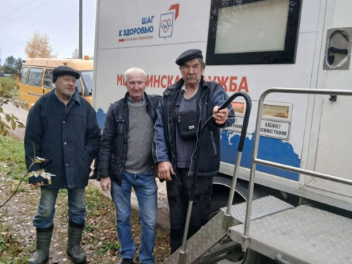 Передвижной диагностический комплекс Сокольской ЦРБ совершает рабочие выезды в ежедневном режиме